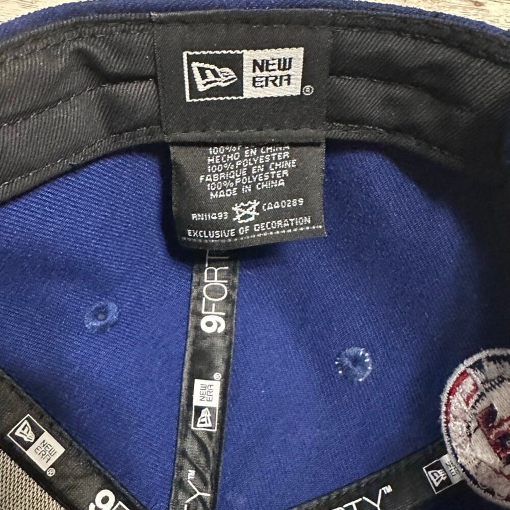 New Era Texas Rangers Baseball Cap Hat MLB Adjustable One-Size Snap Back - Picture 5 of 8
